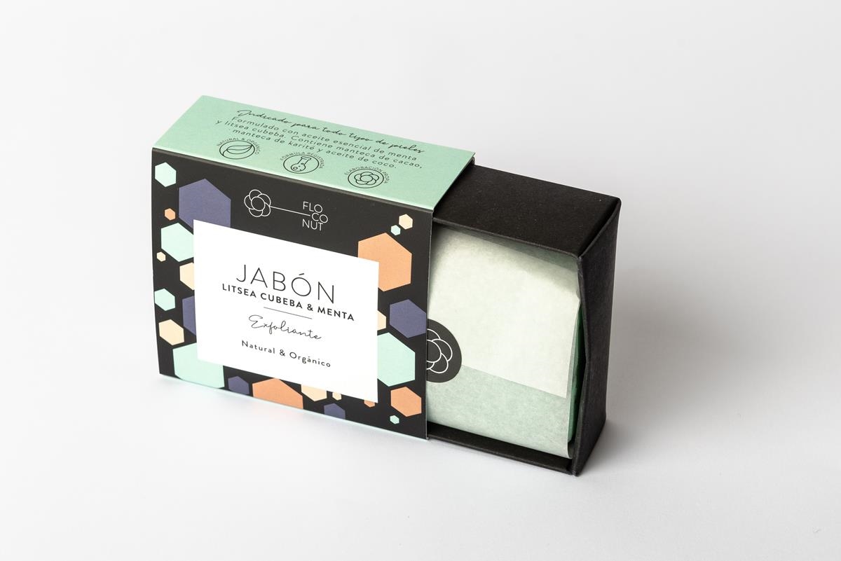 Jabón - Litsea Cubeba / Menta | JABÓN-5 | cosmética natural 